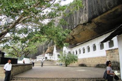 2011夏、スリランカ旅行記(24/46)：黄金釈迦座像、ジャックフルーツ、ダンブッラ・黄金寺院