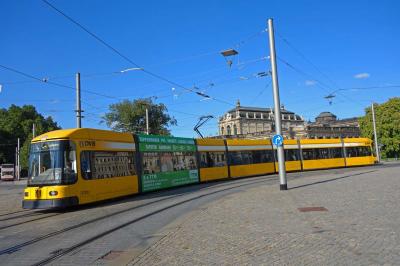 東欧 路面電車の旅4（ドイツ　ドレスデン）＋蒸気機関車