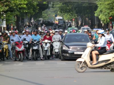ハノイの街歩き