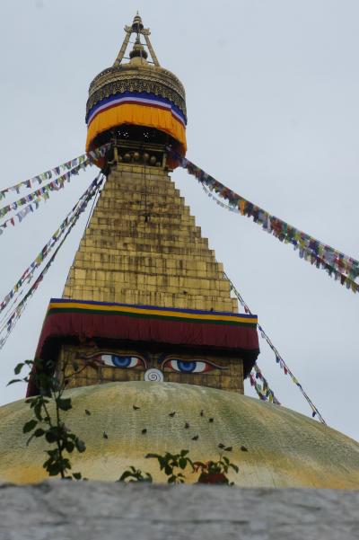 カトマンズ旅行記  ②ボダナート＆タメル地区編