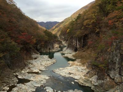 龍王峡で紅葉狩り