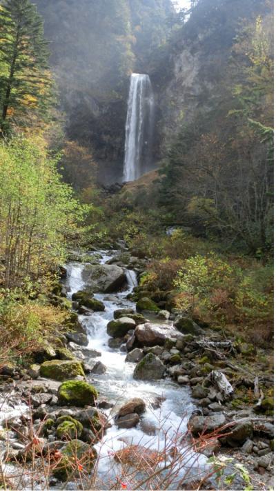 2013紅葉探しの旅 激安バス旅行4 予定外の平湯～安曇野