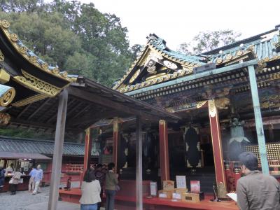 竜ヶ岩洞（りゅうがしどう）鍾乳石に感激した後は、龍潭寺。久能山東照宮、三保の松原。締めは清水の美味しいお寿司！！