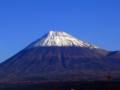 ２０１３．１１．１３ 今日の富士山　白滝公園　爽亭（そうてい）の朝食