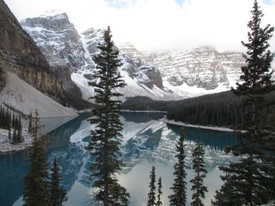 2013年　カナダ　その１０　カナディアンロッキー　モレーンレイクとレイクルイーズとボウレイク