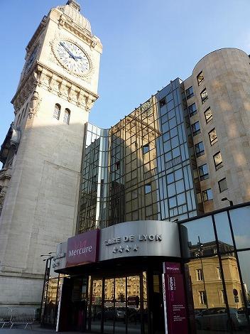 2013年1月　パリ旅行(2)　MERCURE PARIS GARE DE LYON (メルキュール パリ ガール ド リヨン）