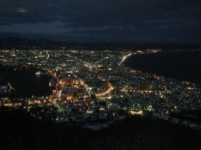 函館湯の川温泉に泊まって夜景を見に行く家族旅行