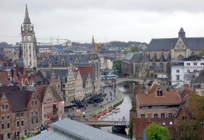 ５月なのに極寒！異常気象の欧州１７日間の旅⑮：　ゲント、お前もか・・・。　ここでも相思相愛ならず！　(_ _。)