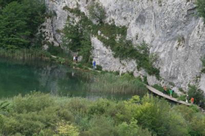 2012初夏、クロアチア等の東欧旅行(16/50)：6月23日(2)：プリトヴィツェ湖群国立公園、ヴェリキ・スラップ(大滝)