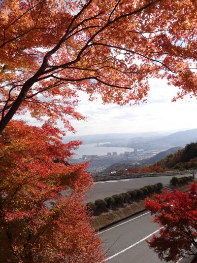 「そうだ、岐阜から、京都、行こう。」２０１３・晩秋・☆大原までの道のりで、車窓から堪能！比叡山の紅葉☆