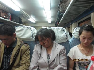 中国・歴史の旅（１１９）開封から南京への夜行列車。 