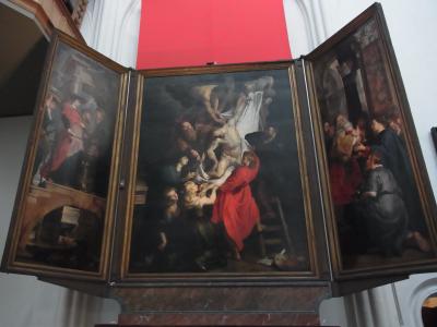 フランダースの犬とルーベンスの祭壇画（アントワープ）修正版