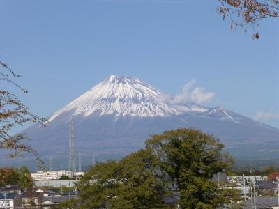 岳南電車で乗り鉄と富士山撮影