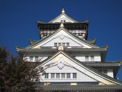 2011年秋　紅葉の季節に行く関西旅行Part6(今回の旅の最終目的地の大阪で大阪城観光！）