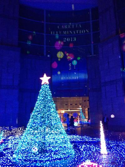 【汐留】Caretta Illumination2013　『魚たちはクリスマスの夢をみる』＆銀座のイルミネーション