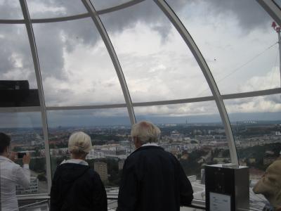 2013 ストックホルム③暇つぶしに「スカイビュー」なんていうパノラマ遊具に乗ってみました