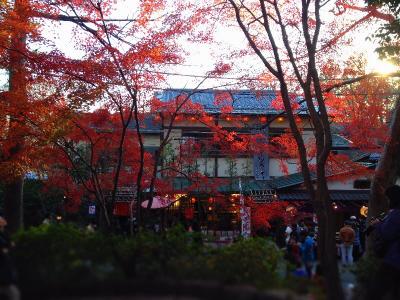 紅葉の深大寺