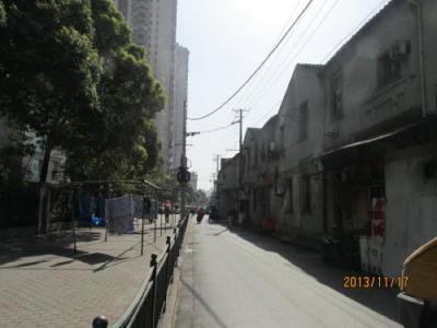 上海の下町・松雪街・旧倉街・2013年