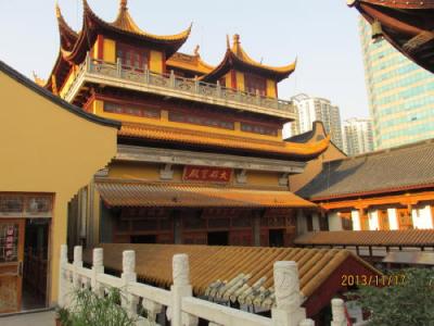 上海の下町・法蔵寺・2013年