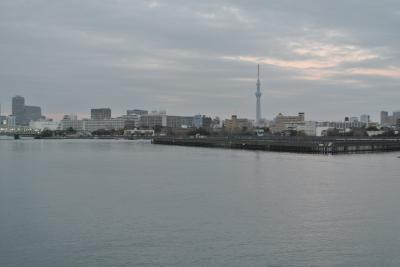 【ちふ散歩】月島～豊洲。スカイツリーが見えました～