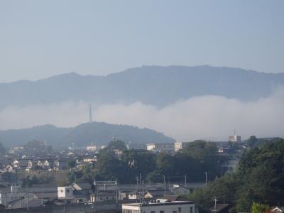 日本の旅　関西を歩く　京都府福知山市福知山城公園周辺の光景