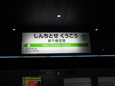 2013年秋 「北海道フリーパス」で巡る 終着駅への旅(16）<新千歳空港>