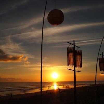 サマヤスミニャックで美しいサンセット【2013Seminyak,Bali】