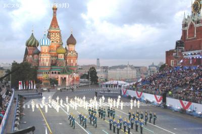 JICモスクワ通信Vol.27　“スパスカヤ塔フェスティバル” 軍楽隊のパレード