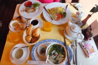 今度のベトナムは北部のハノイそしてサパ！＜６日目その１＞ビクトリア・サパ・ホテルで朝食