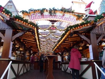 フランクフルトのクリスマスマーケット。