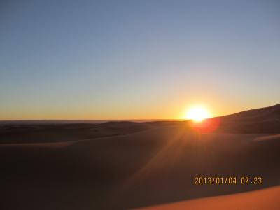 モロッコ一人旅　5日目　砂漠ツアー参加3日目（カスバ街道）