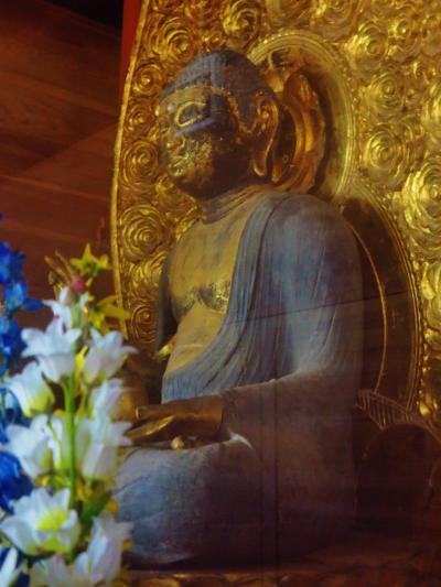 喜多方/新宮熊野神社 宝物館：守られた文化財　☆銅鉢・力士像は珍しく