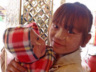 ♪ステキな笑顔が いっぱい♪ 人も仏も輝いてるねっ ☆ ミャンマー！