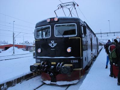 第3回北欧オーロラ紀行vo.1 スウェーデンノーランストーグ乗車