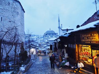 トルコ旅行<3 / サフランボル・雪化粧の世界遺産の町-初日