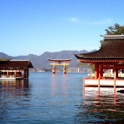 宮島・厳島神社と福岡・大宰府天満宮へ初詣の旅