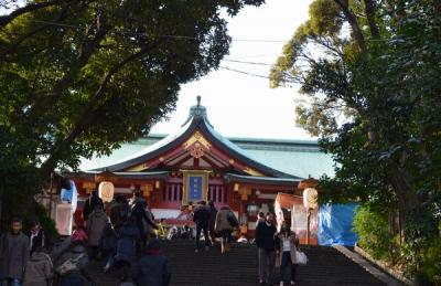 初詣は日枝神社