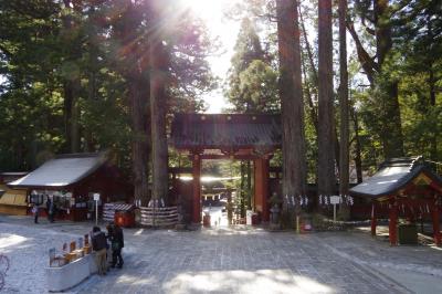 ■年末は冬の日光旅行□1日目■二社一寺巡り②二荒山神社本社