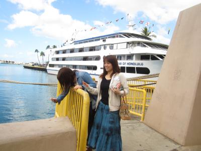 女の子たちには、初めてのハワイ