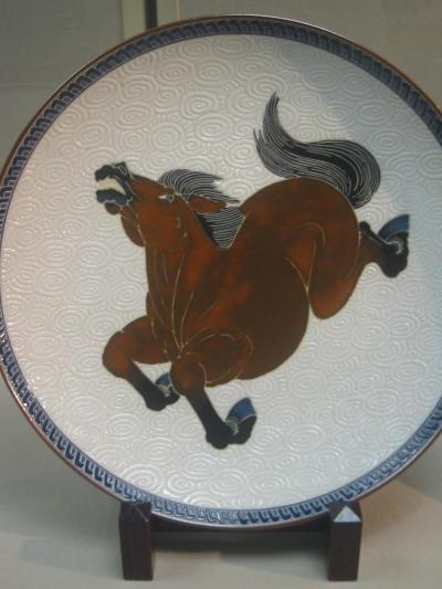 『干支馬の文様』　新春展