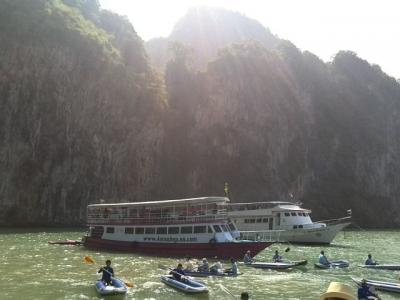 14新年プーケット　シーカヌーツアー