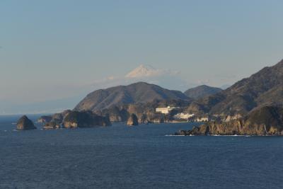 真冬の西伊豆温泉民宿へタンデムツーリング。厳寒でも晴れていればオートバイは最適な乗り物。