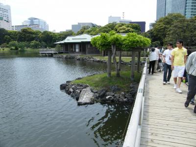 東京の庭園、汐入大名庭園・浜離宮恩賜庭園