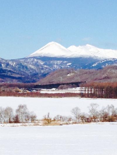 今日の阿寒の山は綺麗に見えます