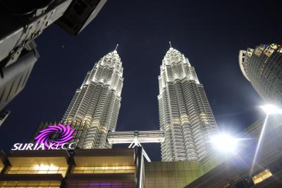 家族4人で海外旅行 クアラルンプール<到着&スリアKLCC編>