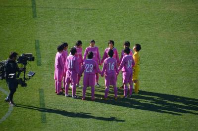 全日本高校女子サッカー選手権決勝戦観戦 2014.01.16