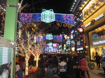 釜山クリスマスイルミネーション