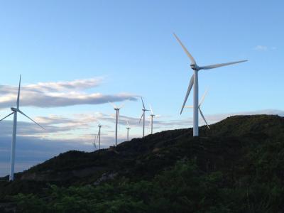 洲本レトロ小道と、風力発電所見学