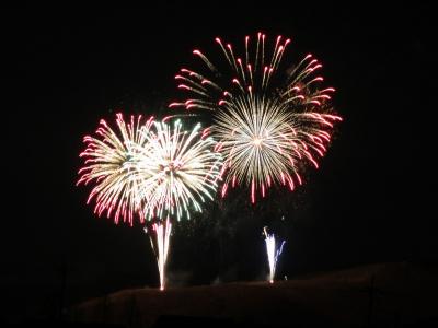 大和の冬の風物詩　若草山の山焼きは寒空の花火も美しい