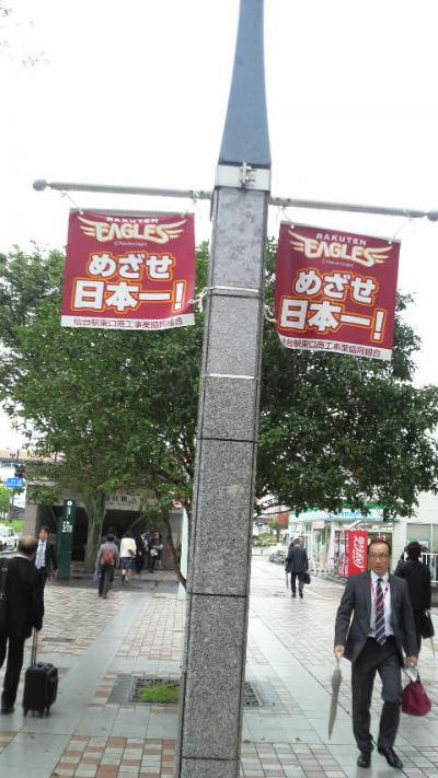 仙台への出張(仙台市内と遠田郡涌谷まで)